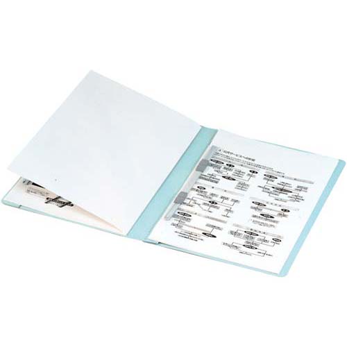 コクヨ フラットファイルダブルとじ具A4縦 1P