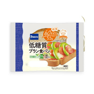 パスコ 低糖質ブラン食パン 3枚