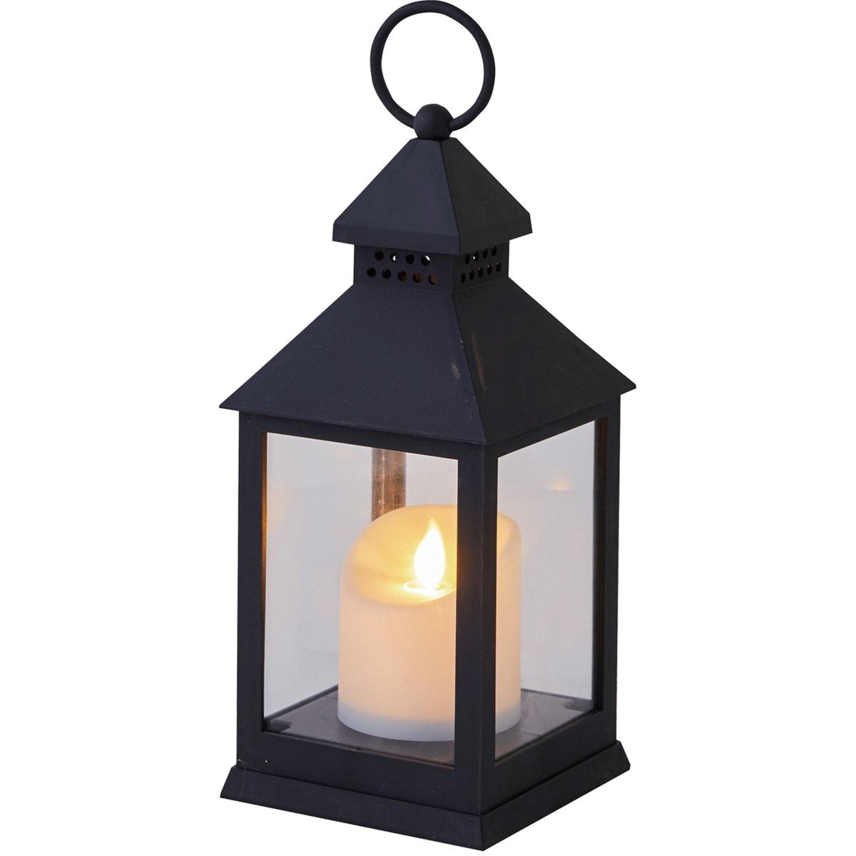 カメヤマ/イルミネミニランタン ブラック/PE6600002 07 キャンドル、アロマ LEDキャンドル LEDランタン・ポット ろうそく ライト