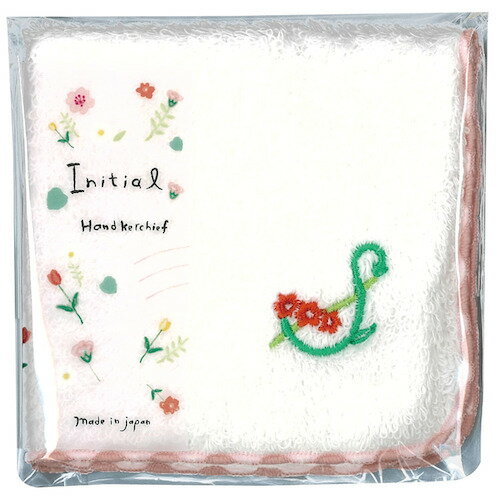 フワフワハンカチ イニシャルS 184438