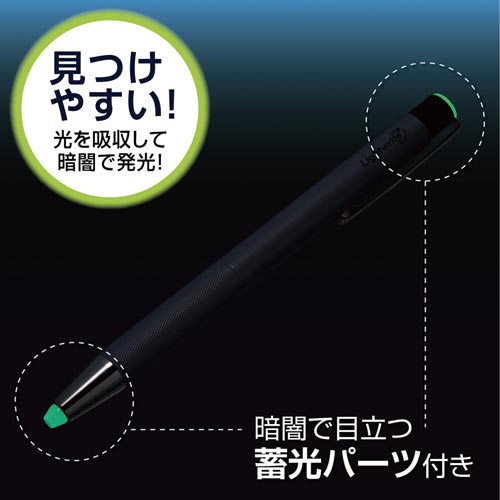 ゼブラ ライトライトα P-BA96-BK