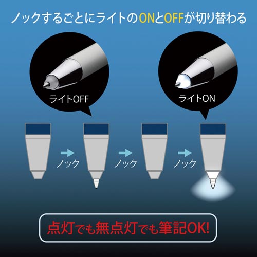 ゼブラ ライトライトα P-BA96-BK