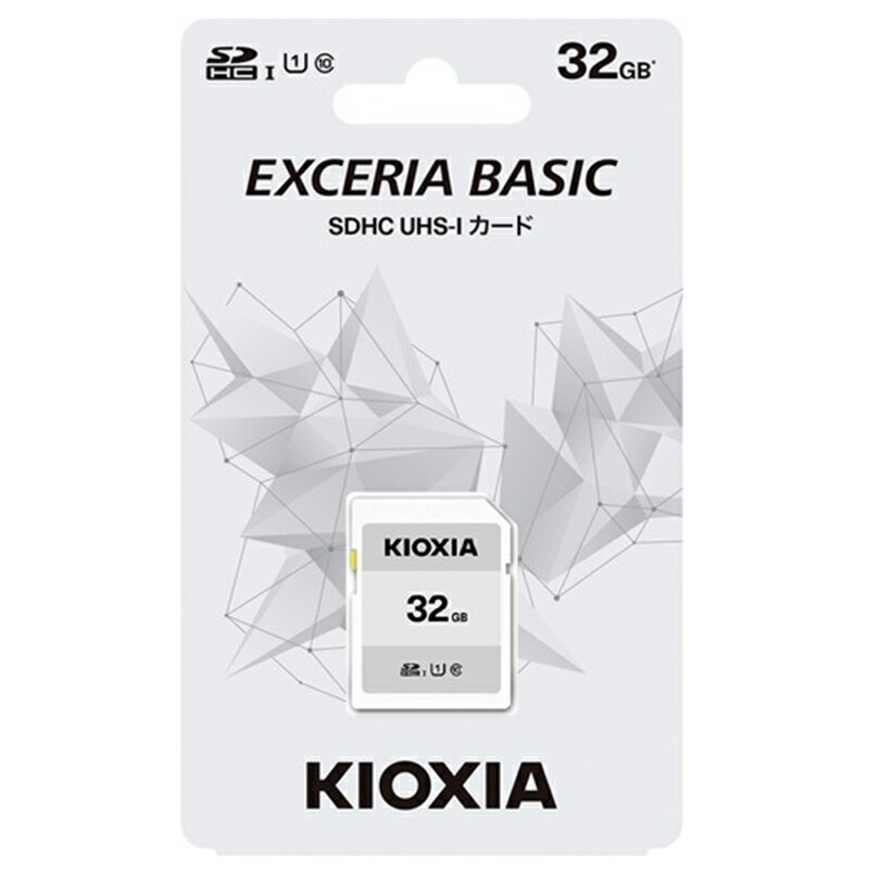 KIOXIA SDHCカード EXCERIA BASIC 32GB KCA-SD032GS(1個)