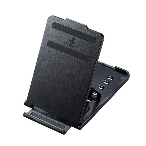 サンワサプライ PDA-STN33BK 折り畳みスマートフォン・タブレットスタンド