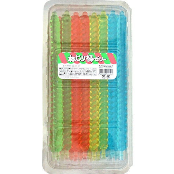 ミナモト製菓 ねじり棒ゼリー 1本