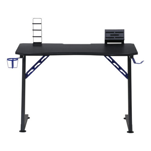 不二貿易｜Fuji Boeki ゲーミングデスク W1050xD600xH700mm レイズ ブルー C/D:18573