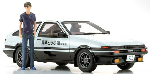 楽天市場】1/18 トヨタ スプリンター トレノ AE86 新劇場版 頭