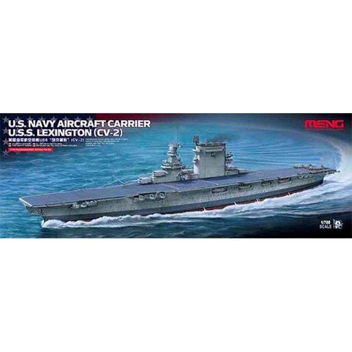 楽天市場】1/350 米海軍 空母 CV-2 レキシントン プラモデル