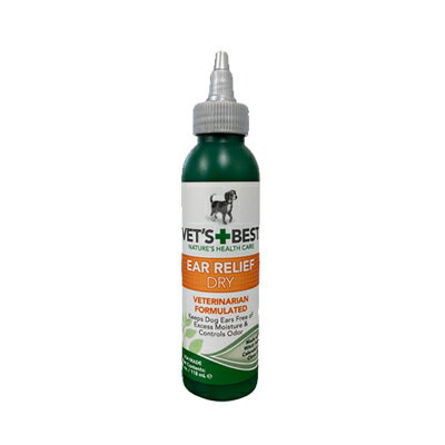 ヴァイシュラ 犬用 VET’S BEST ベッツベスト イヤーリリーフドライ 118ml