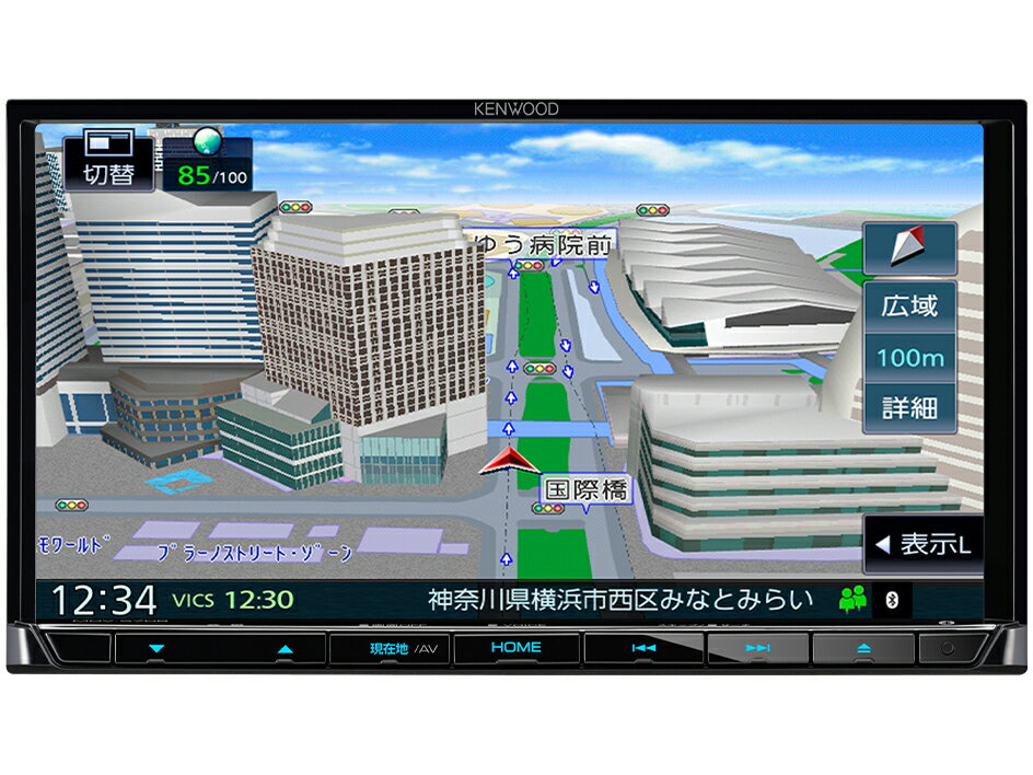 Kenwood　mdv-l407w 彩速ナビ”エントリーモデル「TYPE L」シリーズの2020年新ライン