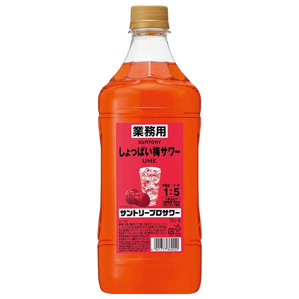 サントリー プロサワー＜しょっぱい梅＞１．８Ｌ