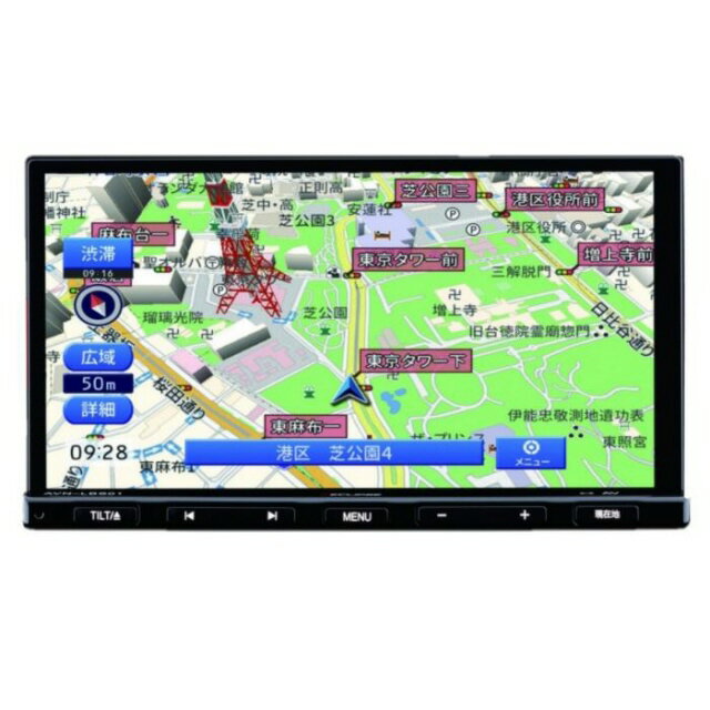 カーナビ　ECLIPSE AVN-R10 デンソーテン ECLIPSE Rシリーズ AVN-R10 カーナビ 7型
