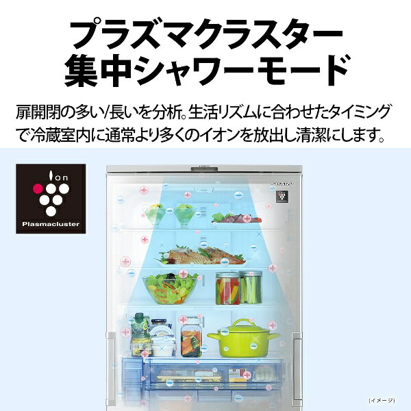 SHARP 冷凍冷蔵庫　家庭用　美品　プラズマクラスター 楽天市場】シャープ SHARP プラズマクラスター冷蔵庫 SJ-MW46H-H
