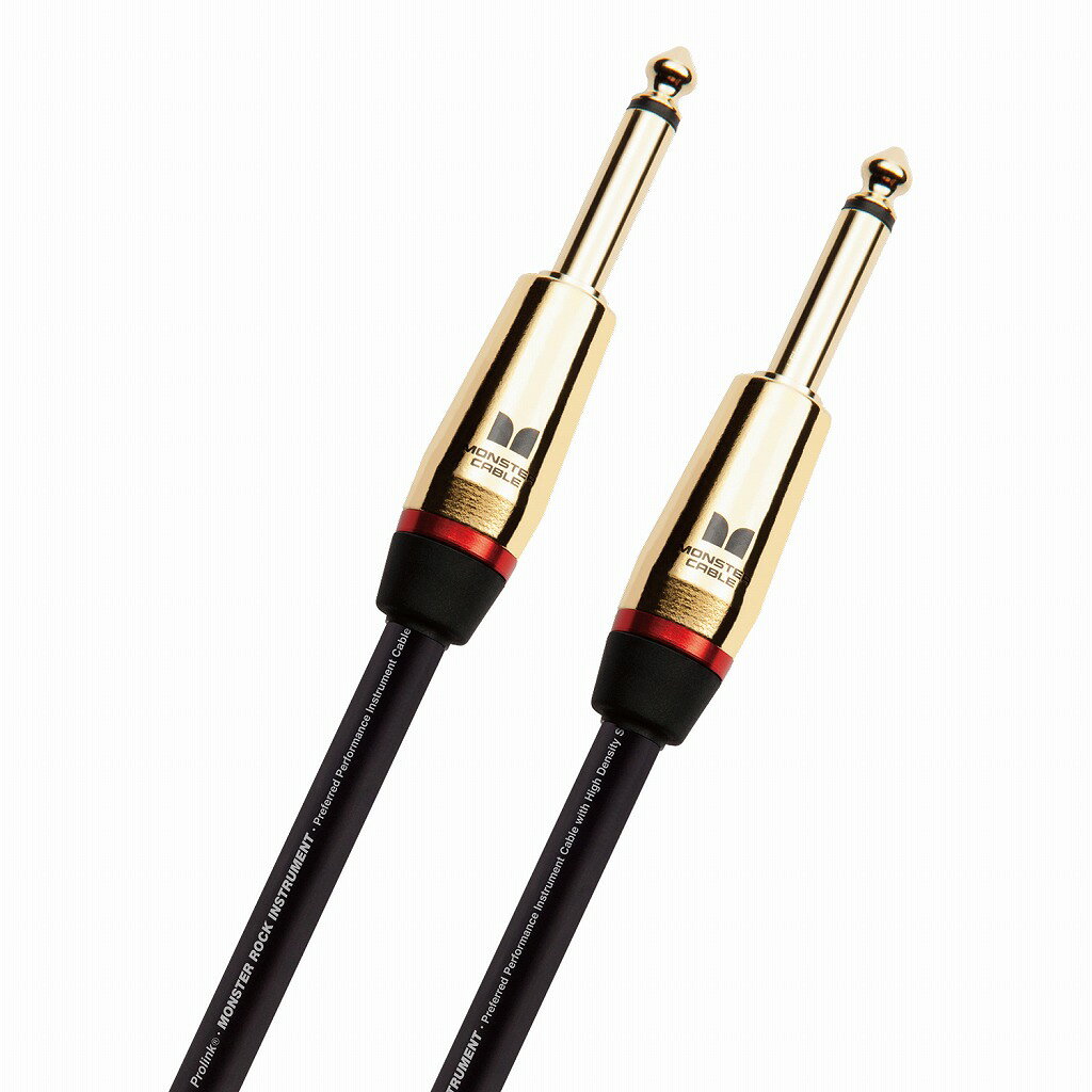 楽天市場】Monster Rock Instrument Cable M ROCK2-3 S/S 91cm/3ft