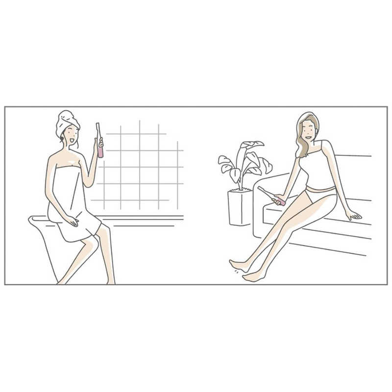 Panasonic ボディシェーバー フェリエ  ES-WR61-P