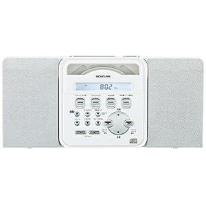 コイズミ ステレオCDシステム ホワイト SAD-4343／W(1台)