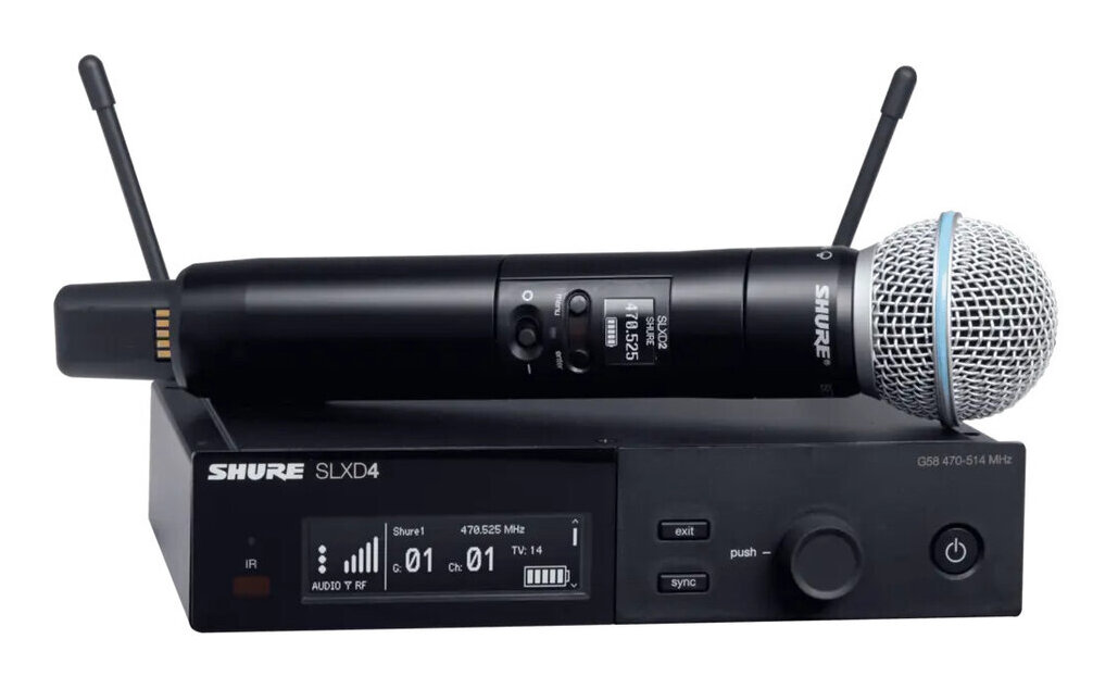 SHURE SLXD24/B58