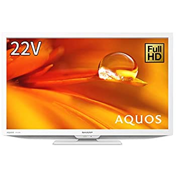 SHARP 液晶テレビ AQUOS 2T-C22DE-W