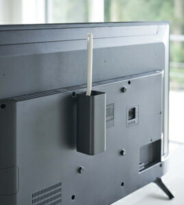 山崎実業 テレビ裏ハンディワイパースタンド スマート ブラック 4992