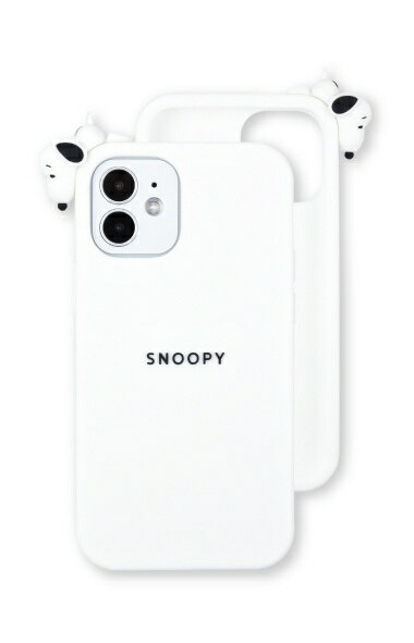 gourmandise ピーナッツ　iPhone12 mini対応 シリコンケース スヌーピー SNG-564A
