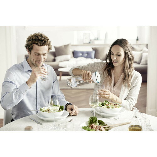 ブリタ カラフェ型浄水器 ホワイトグラファイト