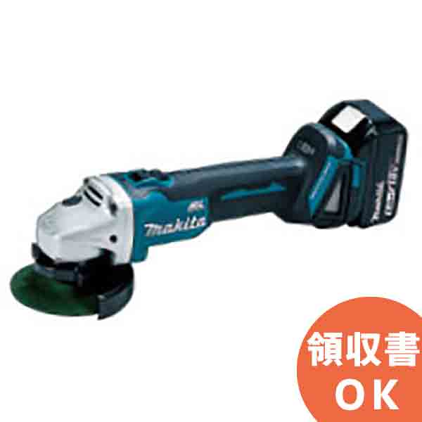 マキタ(makita) 100mmコードレスディスクグラインダGA408DRGX マキタ マキタ[makita] 18V-6.0Ah 100mm 充電式ディスク