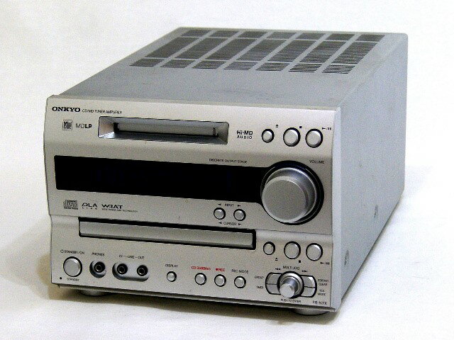 ONKYO  MD-101A  MDレコーダー　デッキ　MD プレーヤー mdプレイヤー ONKYO MD-101A(S) INTEC155 MDデッキ【中古