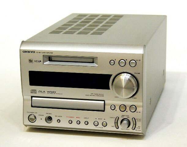 楽天市場】オンキヨー ONKYO DVD/MDチューナーアンプシステム X-UN7(D