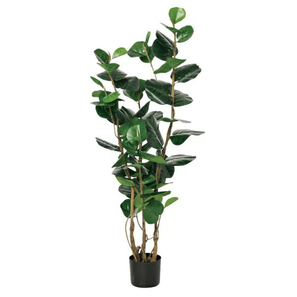 人工観葉植物 アスカ/インディアンアーモンド ポット付 ＃051A グリーン/A-50900-51