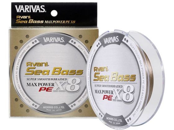 バリバス アバニ シーバスPE マックスパワー X8 ステルスゴールド 150m 1.5号/最大28.6lb 1.5ゴウ/28.6lb