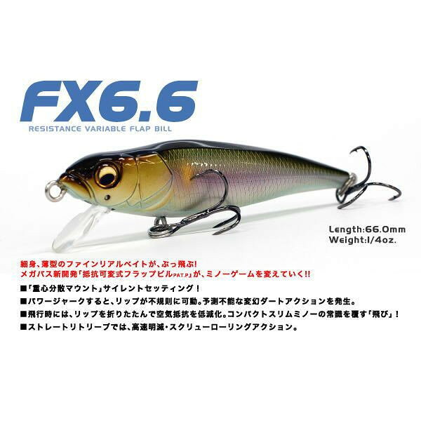 楽天市場】メガバス メガバス TRIZA トライザ F0－63XTZ ベイト3ピース