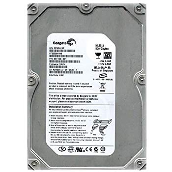 Seagate NL35.2 3.5インチ内蔵型HDD 500GB/S-ATA ST3500641NS
