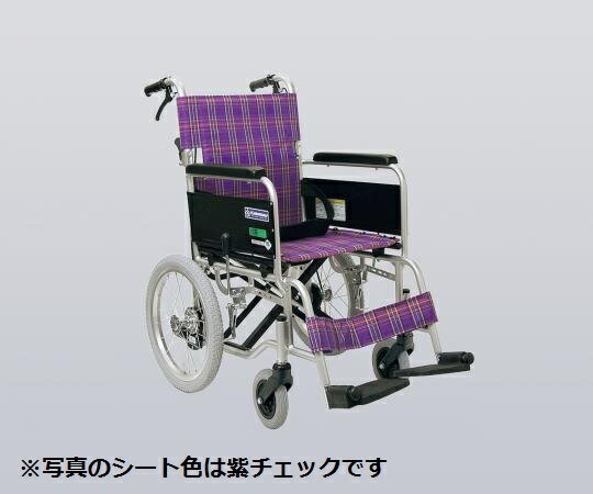 カワムラ アルミ標準型介助用車いす KA302SB