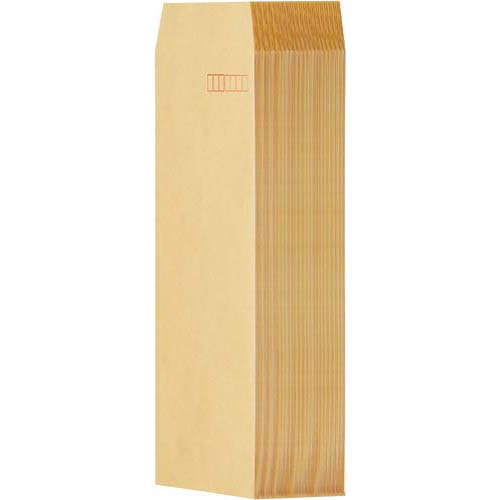 クラフト封筒 長形3号 A4横3つ折 70g 100枚