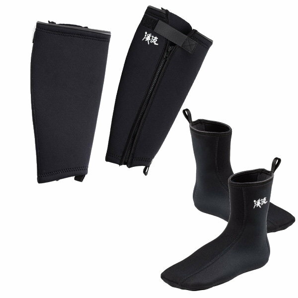 キャラバン 渓流CRスパッツ＆ソックス 190ブラック