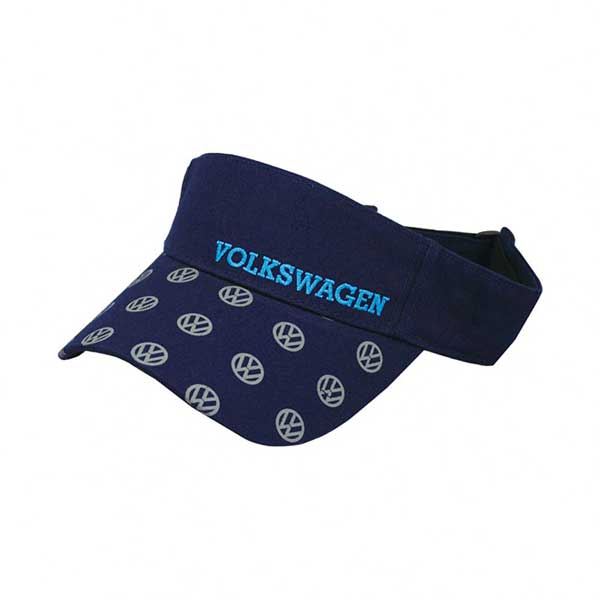 フォルクスワーゲン メンズ サンバイザー ネイビー・サイズ：フリー VWCP-9506-NV Volkswagen サイズ：Free 58cm
