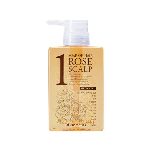 薬用ソープオブヘア・1-ROスキャルプ ローズブーケの香り 本体 265ml