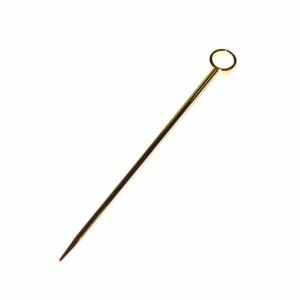 18-8 金メッキ オードプルピン 丸穴