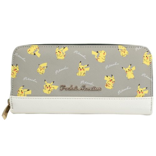 楽天市場】粧美堂 ピカチュウ 長財布 ラウンドファスナー ロング
