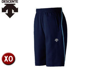 DS-DTM1911PB-UNB-XO デサント トレーニングウェア 男女兼用 Uネイビー×ブルー・サイズ：XO Training Half Pants トレーニングハーフパンツ DTM-1911PB
