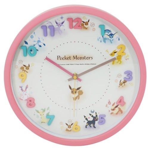楽天市場】ティーズファクトリー ポケモン 壁掛け時計 アイコン
