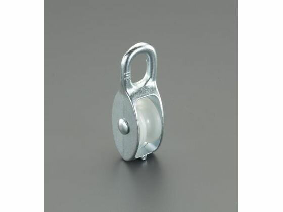 LINEクーポン有 エスコ EA987HK-14 30mm 1車アイ ナイロンプーリー