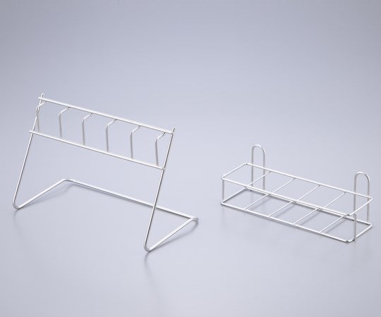 アズワン サニフィットハンドブラシ 爪ブラシ用ラック 卓上用2-3682-01