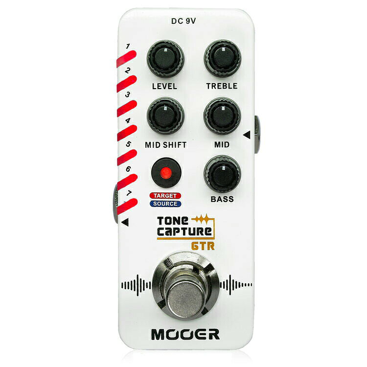 MOOER Tone Capture GTR コンパクトエフェクター シミュレーター