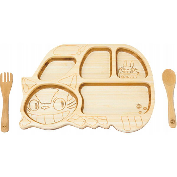 楽天市場】FUNFAM となりのトトロ ねこバスプレートセット | 価格比較