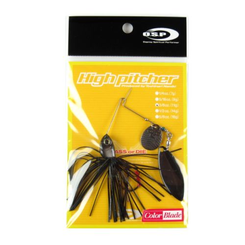 OSP スピナーベイト バズベイト ハイピッチャー 3/8oz TW S55C.B.ブラック