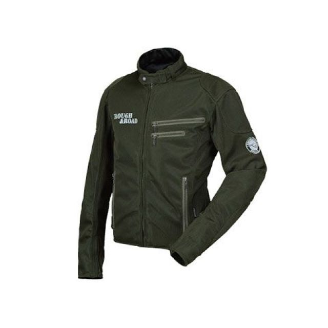 ラフアンドロード ROUGH&ROAD ライディングZIPメッシュジャケットEM OV－L RR7308OV3