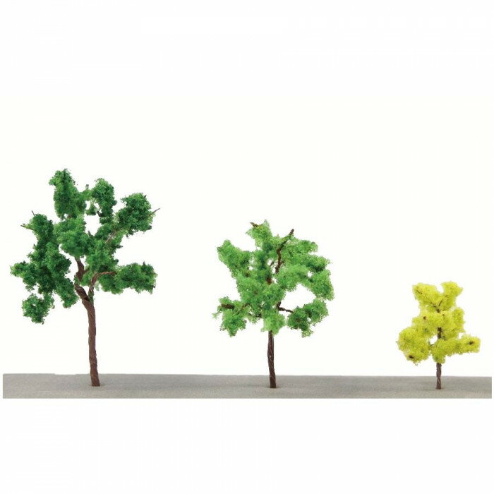 楽天市場】トイテック S001 リアルZサイズ ツリーセット ＃01 常緑樹