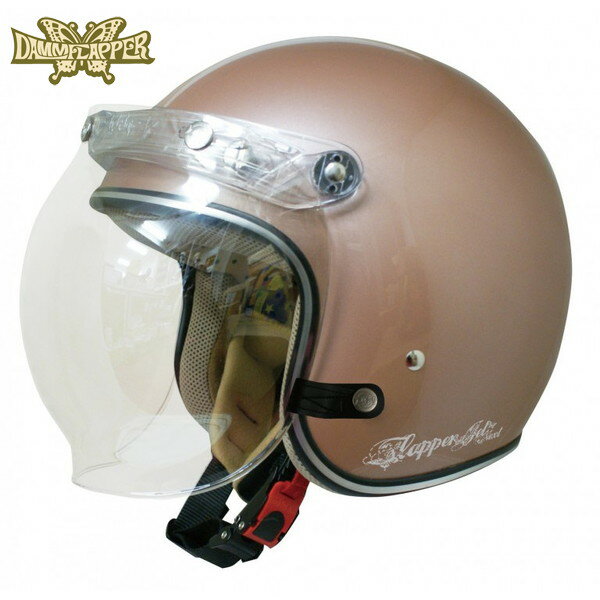 女性用ヘルメット　ダムトラックス・FLAPPER JET FINALLY 在庫処分特価/送料無料】DAMM&RAX(ダムトラックス)FLAPPER JET FINALLY