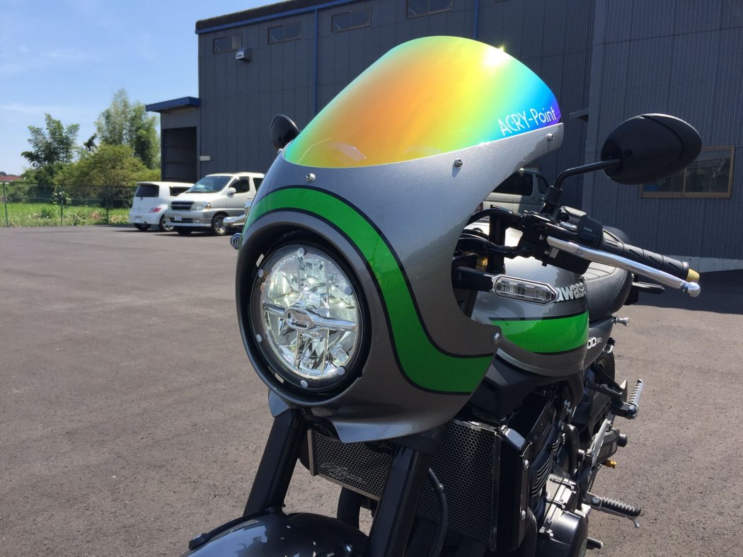 楽天市場】アクリポイント アクリポイント ストリート ミラー Z900RS